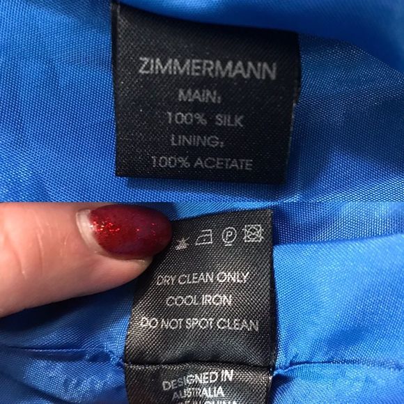 Zimmermann 100% Silk Bolt Halter Neck Long Dress - Picture 8 of 8